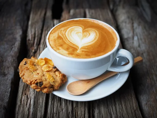 Herz im Kaffee